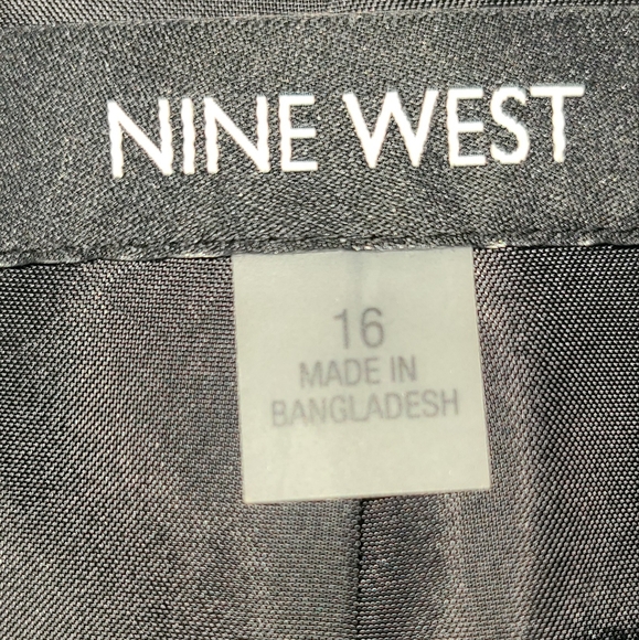 Nine West One-Button Gray Blazer - Picture 4 of 5